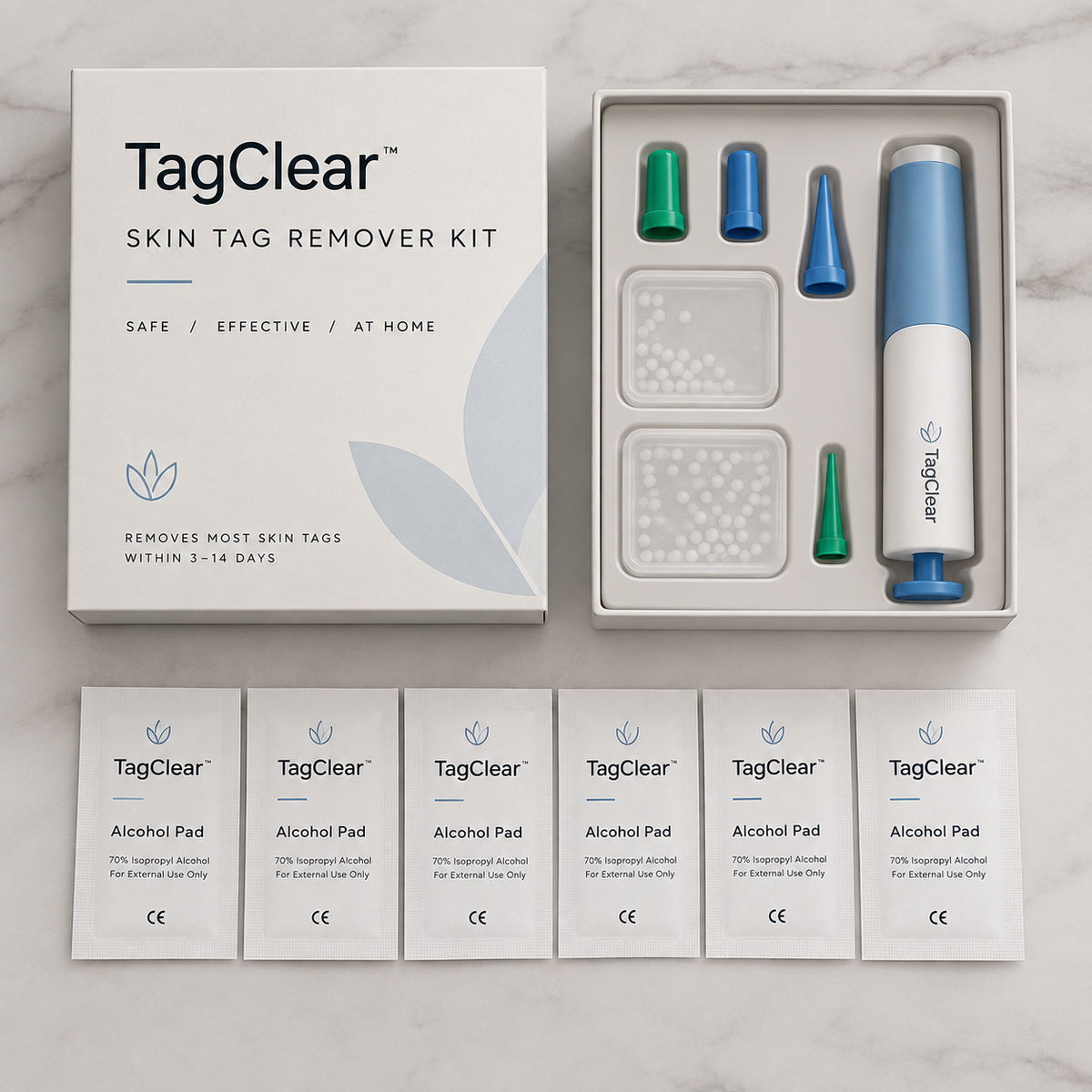 TagClear™ – Smärtfri hudflikborttagning