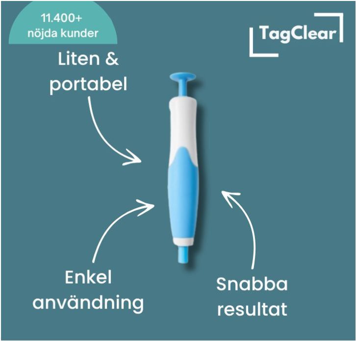 TagClear™ – Smärtfri hudflikborttagning